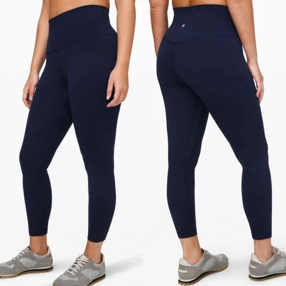 lululemon athletica Align Pant II 25" True Navy, sz 10 - Picture 2 of 11